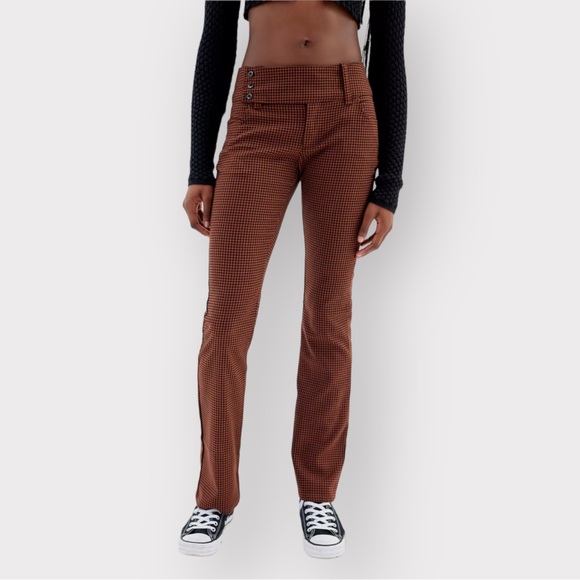 UO Y2K Belted Low Rise Trouser Pant - Picture 14 of 16